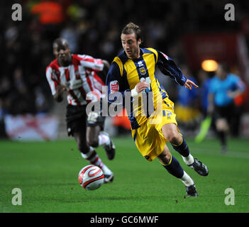 Fußball - Coca-Cola Football League One - Southampton gegen Brighton und Hove Albion - St. Mary's Stadium. Glenn Murray von Brighton und Hove Albion Stockfoto