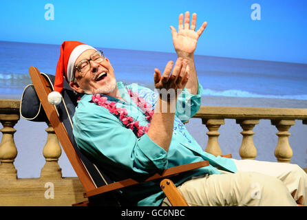 Rolf Harris Christmas single Stockfoto