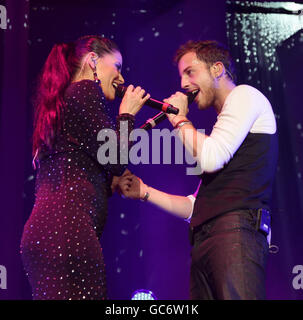 James Morrison Konzert - London Stockfoto