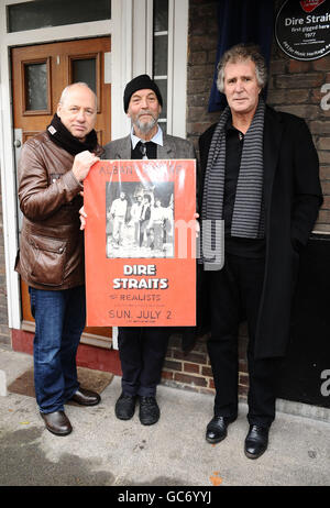 Dire Straits geehrt Stockfoto