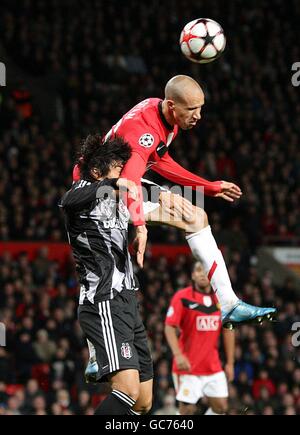 Fußball - UEFA Champions League - Gruppe B - Manchester United gegen Besiktas - Old Trafford Stockfoto