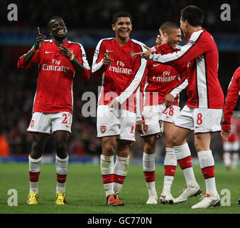 Fußball - UEFA Champions League - Gruppe H - Arsenal V Standard Lüttich - Emirates Stadium Stockfoto