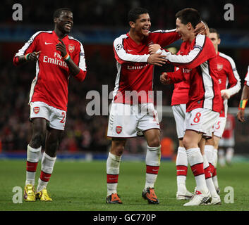 Fußball - UEFA Champions League - Gruppe H - Arsenal V Standard Lüttich - Emirates Stadium Stockfoto