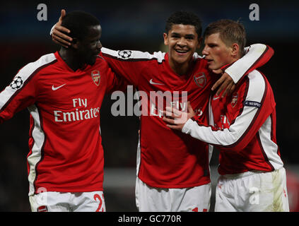 Fußball - UEFA Champions League - Gruppe H - Arsenal V Standard Lüttich - Emirates Stadium Stockfoto