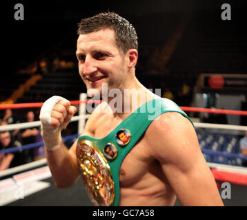 Boxen - Super Six World Boxing Classic - WBC World Super-Mittelgewicht Titelkampf - Carl Froch V Andre Dirrell - Trent FM AR... Stockfoto