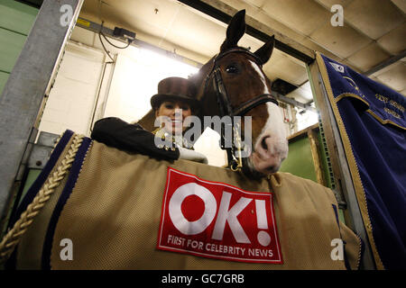 Reiten - London International Horse Show - Tag Zwei - Olympia Exhibition Centre. Toni Terry, Ehefrau von Chelsea und England Captain John, während der London International Horse Show im Olympia Exhibition Centre, London. Stockfoto