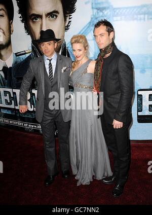 Sherlock Holmes-Weltpremiere - London Stockfoto