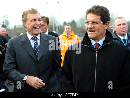 Fußball - öffnet Fabio Capello Barnet Training Ground - The Hive Training Einrichtungen Stockfoto