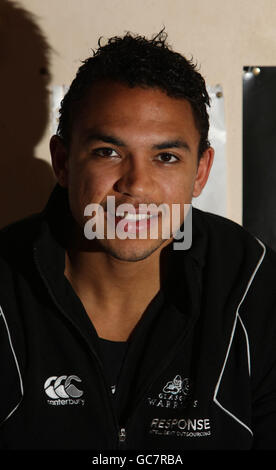 Rugby Union – Ankündigung des Teams der Glasgow Warriors – Whitecraigs RFC. Glasgow's Dave McCall während der Ankündigung der Kader bei Witecraigs RFC, Glasgow. Stockfoto