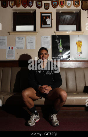 Glasgow's Dave McCall während der Ankündigung der Kader bei Witecraigs RFC, Glasgow. Stockfoto