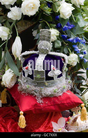 Anzeige der Schraubenset Schnittblumen frisch Stockfoto