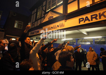 Fußball - FA-Cup - 3. Runde - Portsmouth gegen Coventry City - Fratton Park Stockfoto