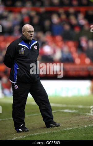 Fußball - Coca-Cola Football League Championship - Bristol City / Reading - Ashton Gate. Brian McDermott, Manager des Hauswarts Stockfoto