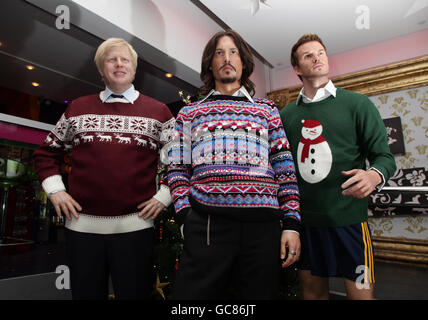 Geschmacklosigkeit Weihnachten Jumper Stockfoto