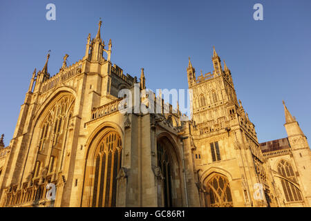 Kathedrale von Gloucester, Gloucestershire, UK Stockfoto