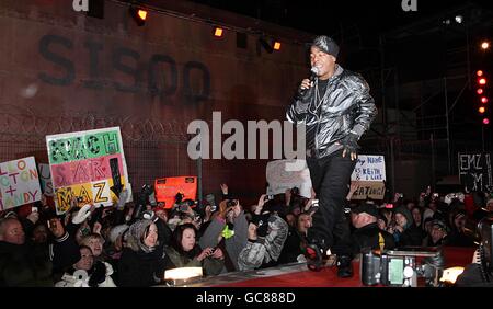 Celebrity Big Brother Start Night - London Stockfoto