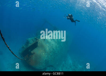 Das Cedar Pride Wrack in Aqaba Jordanien Stockfoto