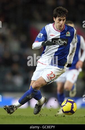 Fußball - Barclays Premier League - Blackburn Rovers gegen Wigan Athletic - Ewood Park. Nikola Kins, Blackburn Rovers Stockfoto
