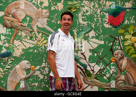 Cricket - Kevin Pietersen Pressekonferenz - Durban Stockfoto