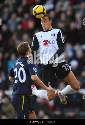 Fußball - Barclays Premier League - Fulham V Tottenham Hotspur - Craven Cottage Stockfoto