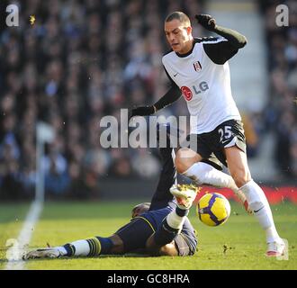 Fußball - Barclays Premier League - Fulham V Tottenham Hotspur - Craven Cottage Stockfoto