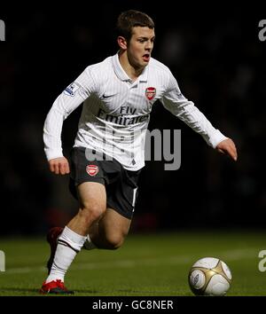 Fußball - FA Cup - Dritte Runde - West Ham United / Arsenal - Upton Park. Jack Wilshere, Arsenal Stockfoto