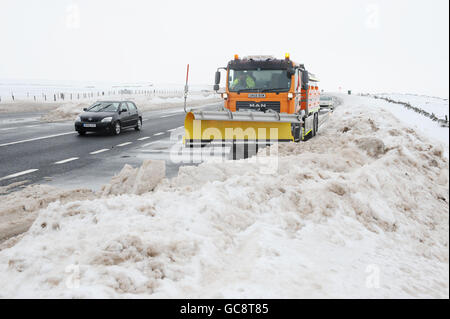 Winterwetter Jan15th Stockfoto