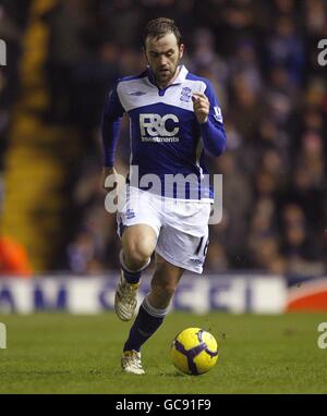 Fußball - Barclays Premier League - Birmingham City / Manchester United - St Andrews Stadium. James McFadden, Birmingham City. Stockfoto