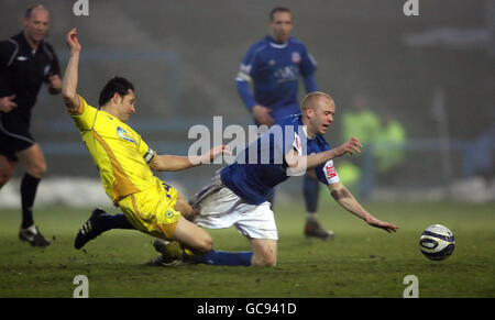 Fußball - Coca-Cola Football League Two - Chesterfield V Torquay United - Spielgelände Stockfoto