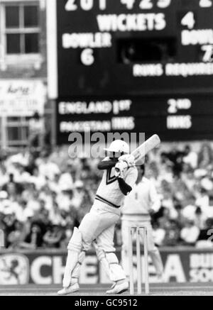 Cricket - England V Pakistan - Pakistan in britischen Inseln 1987 (5. Test) - zwei Dat - The Oval Stockfoto