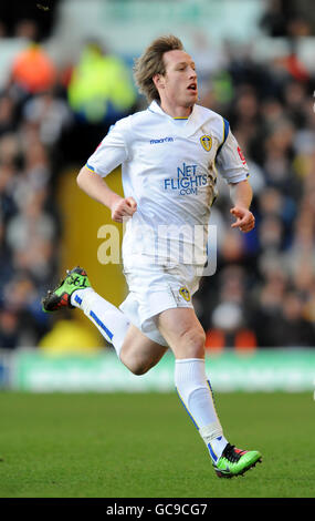 Fußball - Coca-Cola Football League One - Leeds United / Colchester United - Elland Road. Luciano Becchio, Leeds United Stockfoto