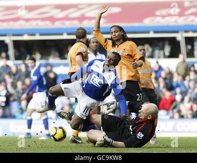 Fußball - Barclays Premier League - Birmingham City gegen Wolverhampton Wanderers - St. Andrews Stadium Stockfoto