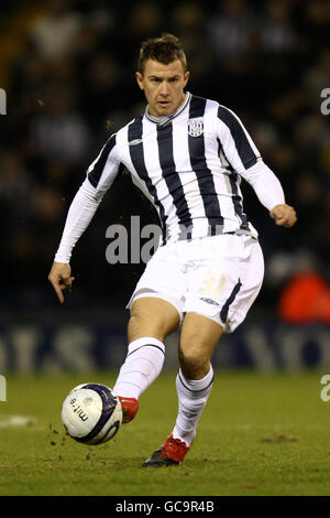 Fußball - Coca-Cola Championship - West Bromwich gegen Scunthorpe United - The Hawthorns. Simon Cox, West Bromwich Albion Stockfoto