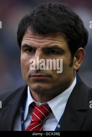 Rugby-Union - RBS 6 Nations Championship 2010 - Schottland V Frankreich - Murrayfield Stockfoto