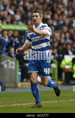 Fußball - FA Cup - Fünfte Runde - Reading gegen West Bromwich Albion - Madejski Stadium. Andy Griffin, Reading Stockfoto