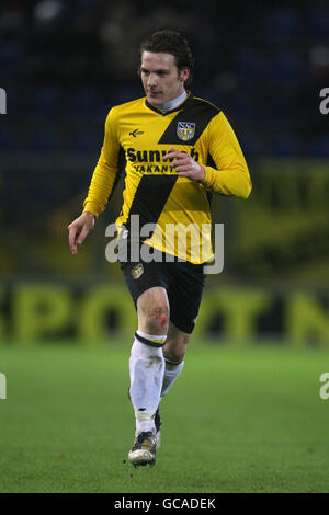 Fußball - Niederländische Eredivisie - NAC Breda / AZ Alkmaar - Rat Verlegh Stadion. Patrick Zwaanswijk, NAC Breda Stockfoto