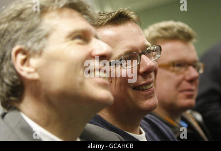 Kenny MacAskill und der Verkünder Stockfoto