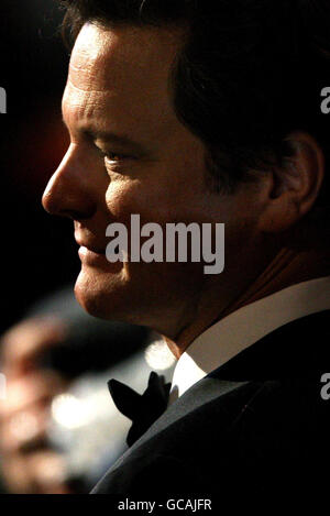 BAFTA Awards 2010 - Ankunft - London. Colin Firth bei der Ankunft bei den Orange British Academy Film Awards im Royal Opera House, London. Stockfoto