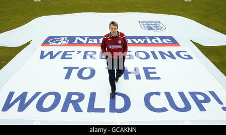 Fußball - Stuart Pearce Media-Sitzung - Nationwide Building Society Stockfoto