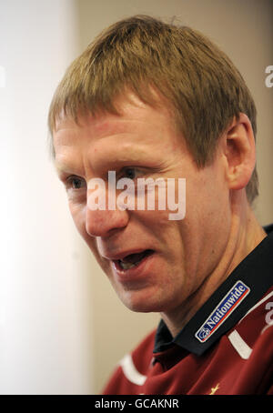 Fußball - Stuart Pearce Media-Sitzung - Nationwide Building Society Stockfoto