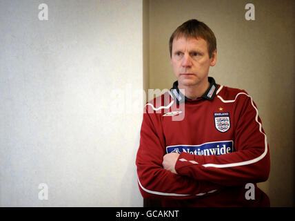 Fußball - Stuart Pearce Media-Sitzung - Nationwide Building Society Stockfoto