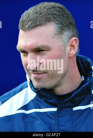 Fußball - Coca-Cola Football League Championship - Leicester City / Nottingham Forest - The Walkers Stadium. Nigel Pearson, Leicester City Manager Stockfoto