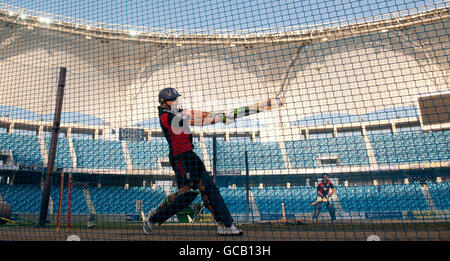 Fussball - England-Netze-Session - Dubai Sports City Stockfoto