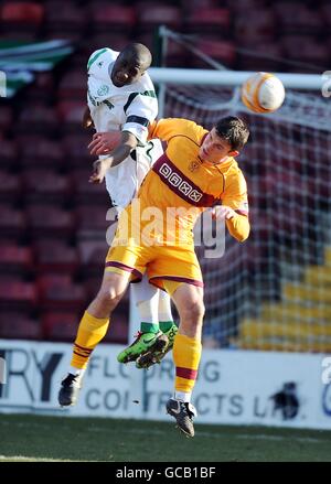 Fußball - Clydesdale Bank Premier League - Motherwell V Hibernian - Fir Park Stockfoto