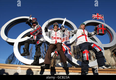 Winter Olympiade - 2010 Winter Olympische Spiele Vancouver - Tag neun Stockfoto