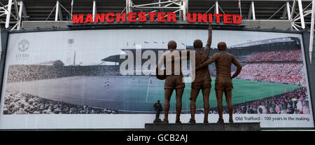 Fußball - Old Trafford Stockfoto