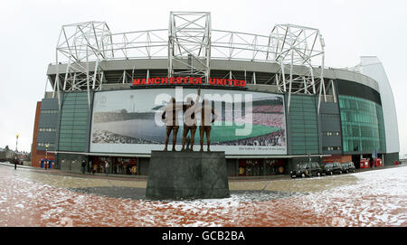 Fussball - 100 Jahre Old Trafford - allgemeine Ansichten Stockfoto