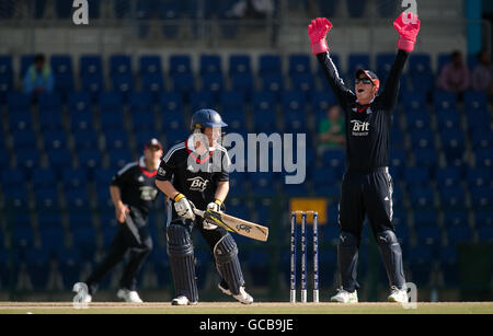 -Internationale Freundschaftsspiele Twenty20 - Cricket England V England Löwen - Dubai Sports City Stockfoto