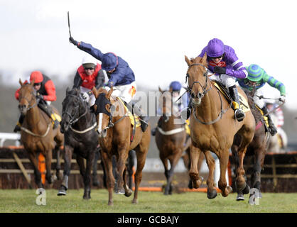 Pferderennen Sie - Betfair Ascot Chase Tag - Ascot Racecourse Stockfoto