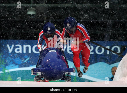 Winter Olympiade - 2010 Winter Olympische Spiele Vancouver - Tag 12 Stockfoto